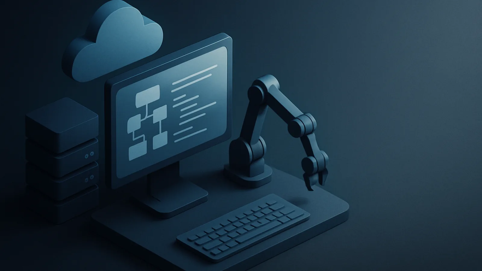 Ilustración sobre el tema: SaaS y Automatización